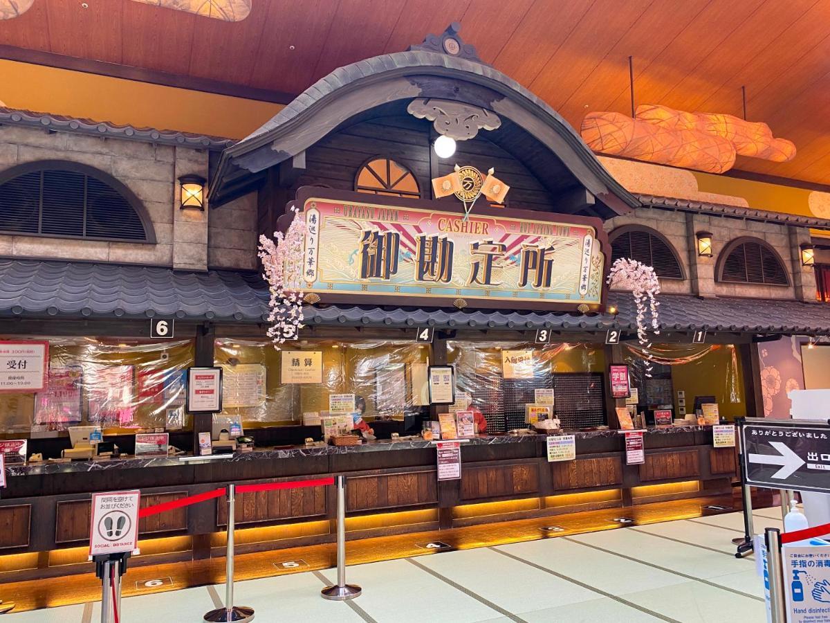 Ooedo Onsen Monogatari Urayasu Mangekyo Hotel Buitenkant foto